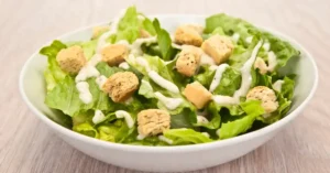 Chicken Crust Caesar Salad Pizza Recipe Chicken Crust Caesar Salad Pizza Recipe