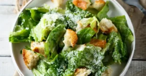 Chicken Crust Caesar Salad Pizza Recipe Chicken Crust Caesar Salad Pizza Recipe