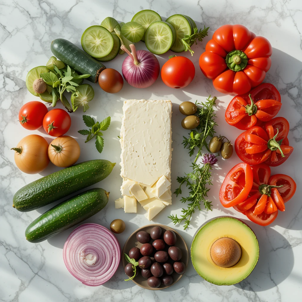 Mediterranean Salad Recipe