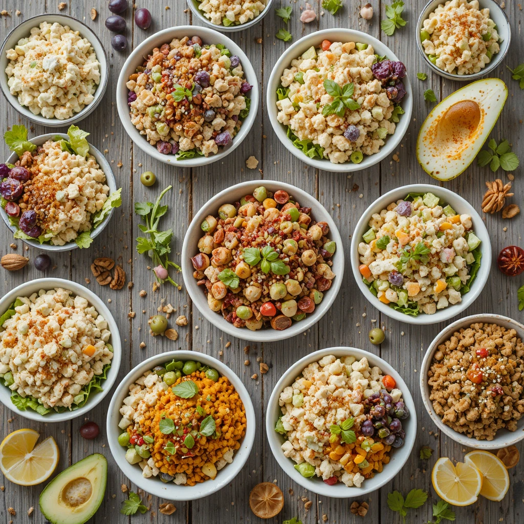 10 best chicken salad recipes with nutrition facts