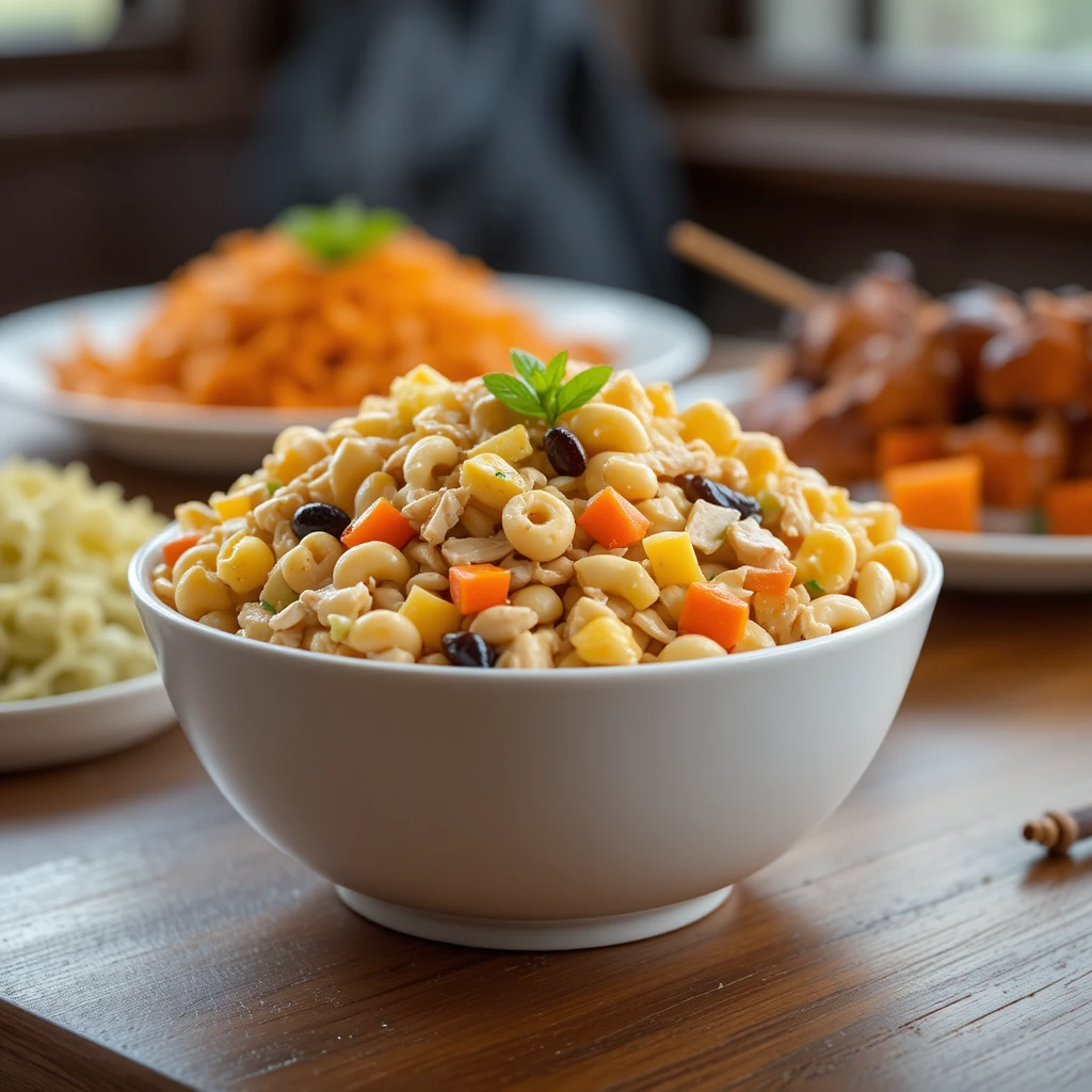 Chicken Macaroni Salad Pinoy