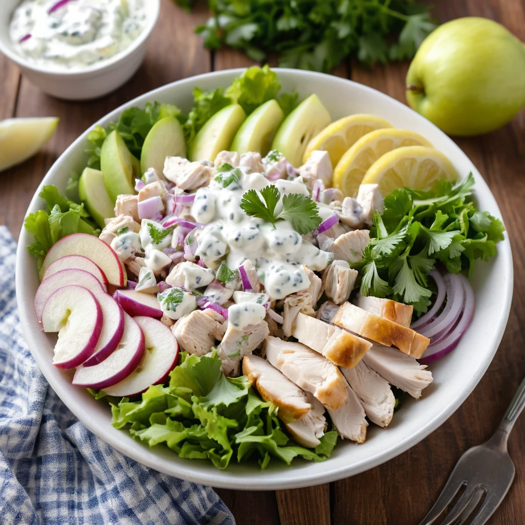 chicken salad recipe no mayonnaise