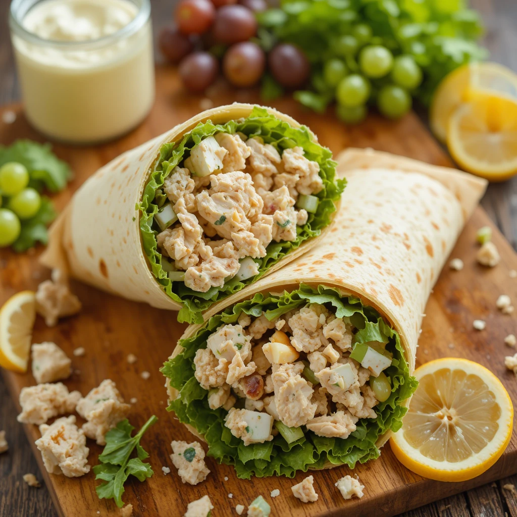 chicken salad wraps recipe