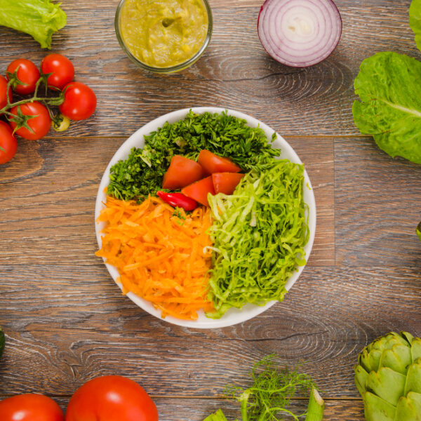 Warm Broccoli Caesar Salad