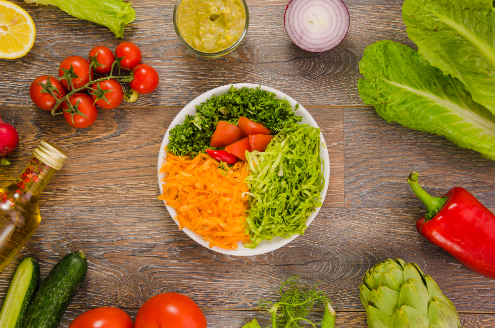 Warm Broccoli Caesar Salad