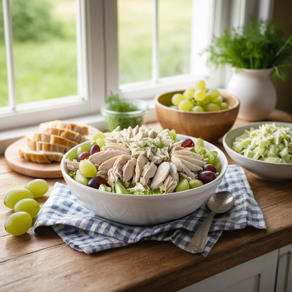 round swamp farm chicken salad recipe